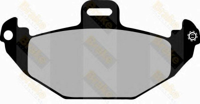 BRAKE ENGINEERING pa1169 -  Комплект тормозных колодок, дисковый тормоз